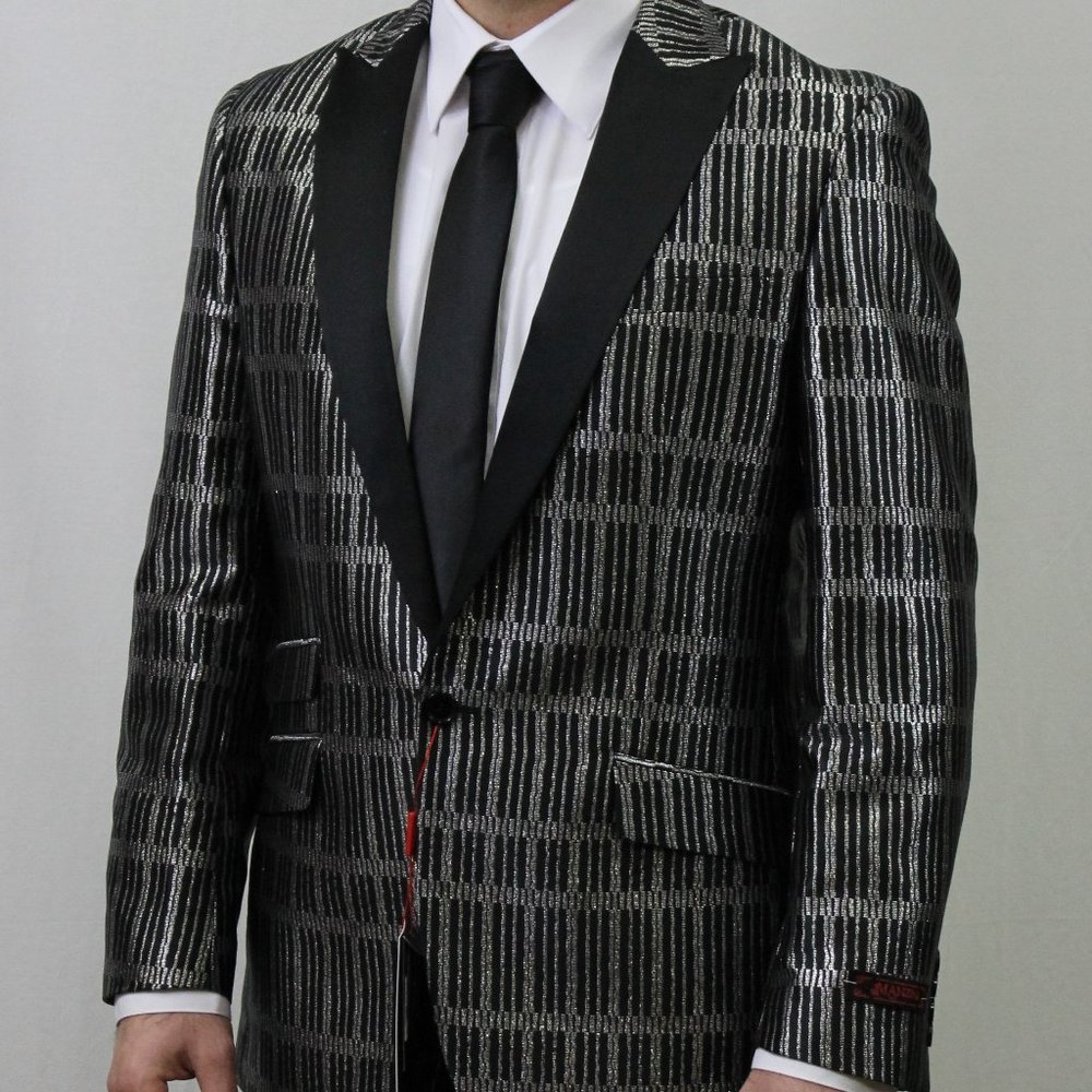 Men's Patterned Blazer